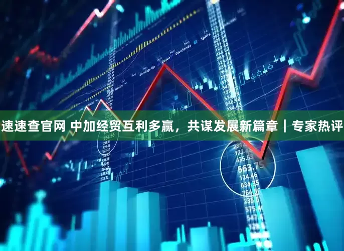 速速查官网 中加经贸互利多赢，共谋发展新篇章｜专家热评